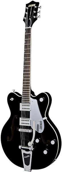 open zoom image for Gretsch G5122 Electromatic Double Cutaway Hollowbody Electric Guitar, Black - Right Side