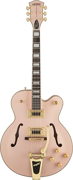 open zoom image for Gretsch G5191TMS Tim Armstrong Hollowbody Electric Guitar with Bigsby Tremolo, Man Salmon