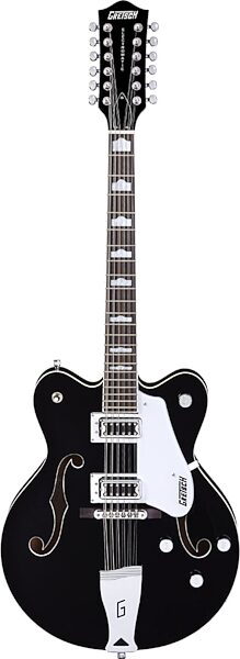 open zoom image for Gretsch G5422DC-12 Electromatic Electric Guitar (12-String), Black