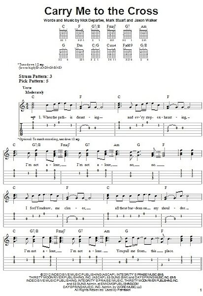 open zoom image for Carry Me To The Cross - Easy Guitar with TAB, New, Main