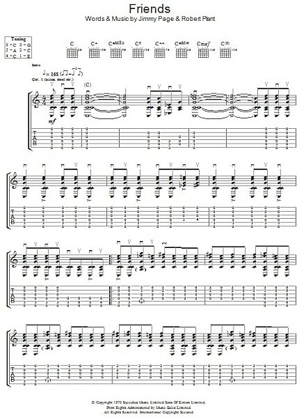 open zoom image for Friends - Guitar TAB, New, Main