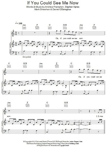open zoom image for If You Could See Me Now - Piano/Vocal/Guitar, New, Main