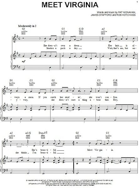 open zoom image for Meet Virginia - Piano/Vocal/Guitar, New, Main