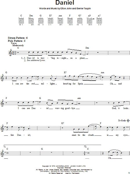 open zoom image for Daniel - Easy Guitar, New, Main