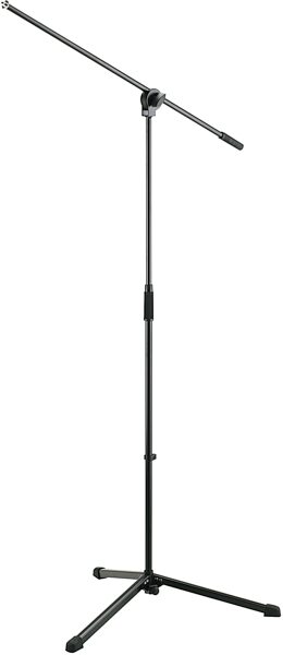 open zoom image for K&M 254B Tripod Microphone Boom Stand, Black, Main