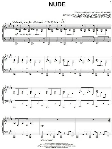 open zoom image for Nude - Piano Solo, New, Main