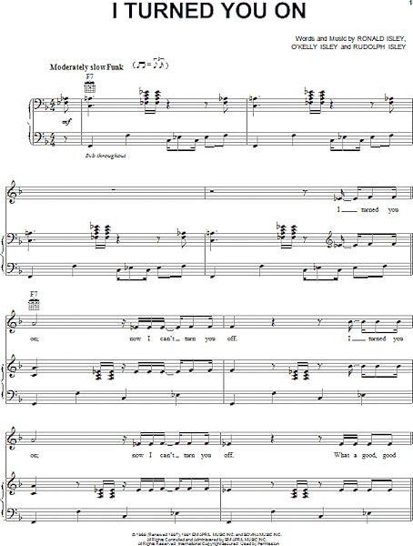 open zoom image for I Turned You On - Piano/Vocal/Guitar, New, Main