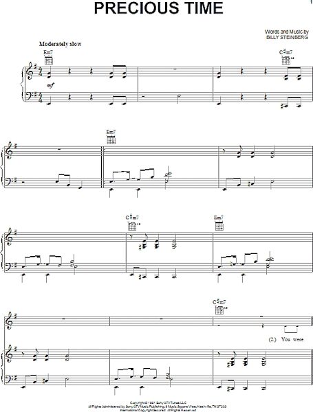 open zoom image for Precious Time - Piano/Vocal/Guitar, New, Main