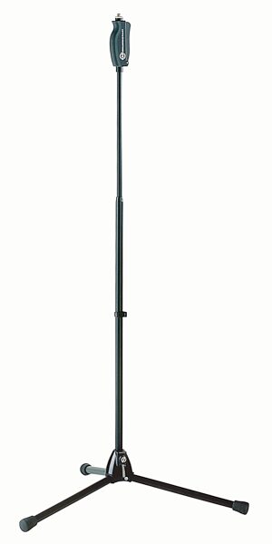open zoom image for K&M 25680 One-Hand Tripod Microphone Stand, Black, Main