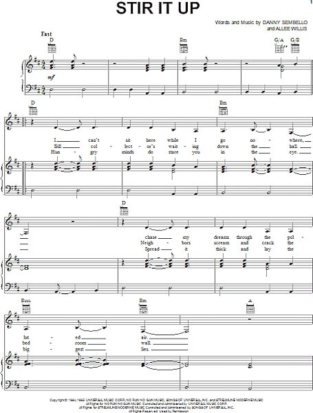 open zoom image for Stir It Up - Piano/Vocal/Guitar, New, Main