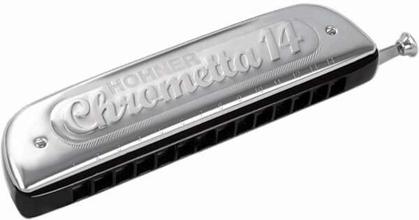 open zoom image for Hohner 257-C Chrometta 14-Hole Chromatic Harmonica, Key of C, Main