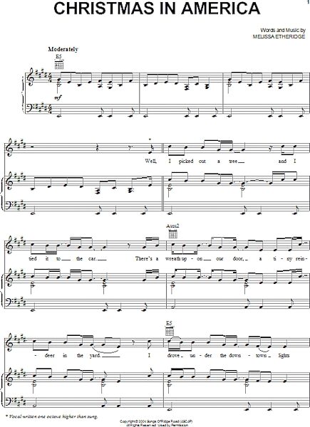 open zoom image for Christmas In America - Piano/Vocal/Guitar, New, Main
