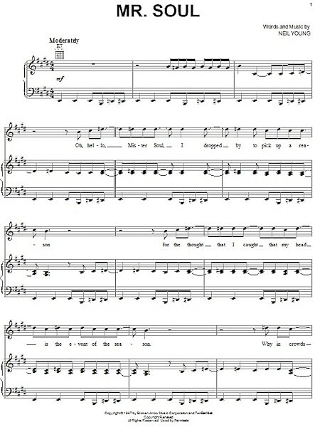 open zoom image for Mr. Soul - Piano/Vocal/Guitar, New, Main