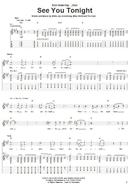 open zoom image for See You Tonight - Guitar TAB, New, Main