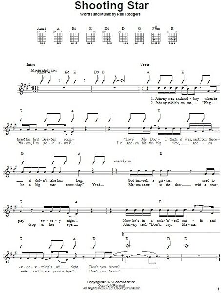 open zoom image for Shooting Star - Easy Guitar, New, Main