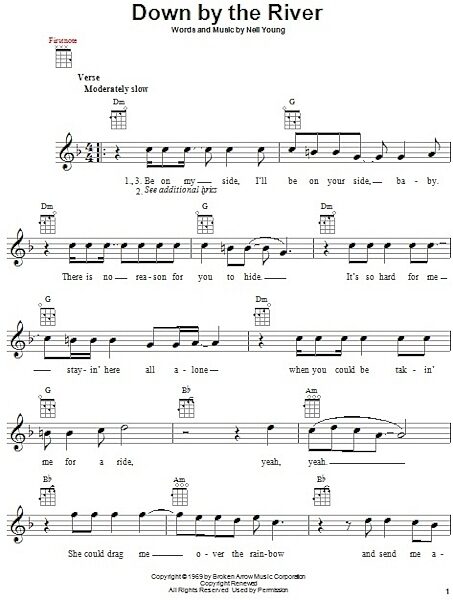 open zoom image for Down By The River - Ukulele, New, Main