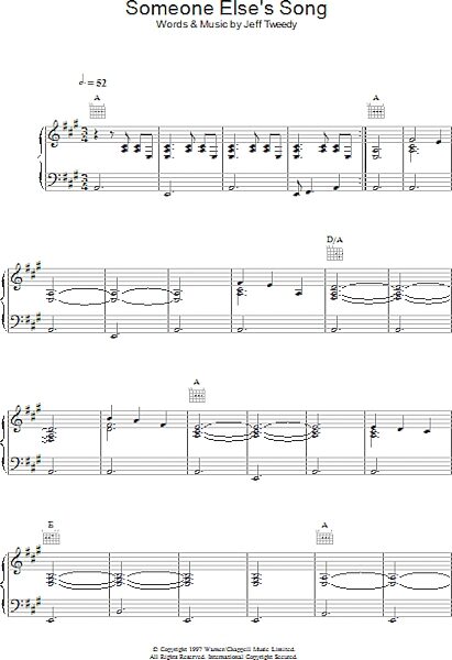 open zoom image for Someone Else's Song - Piano/Vocal/Guitar, New, Main