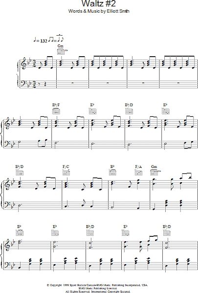 open zoom image for Waltz #2 (XO) - Piano/Vocal/Guitar, New, Main