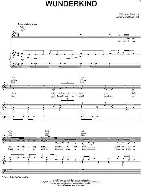 open zoom image for Wunderkind - Piano/Vocal/Guitar, New, Main