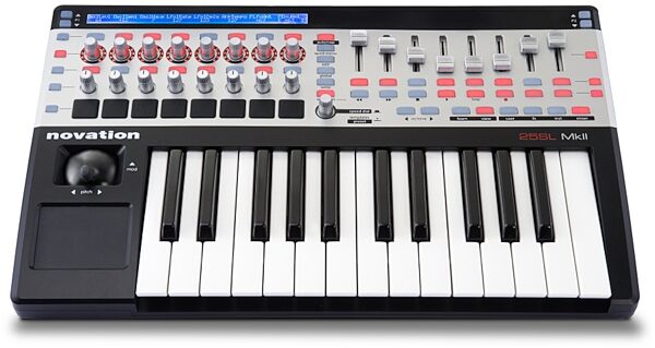 open zoom image for Novation 25SL Mk II 25-Key USB Keyboard Controller, Front