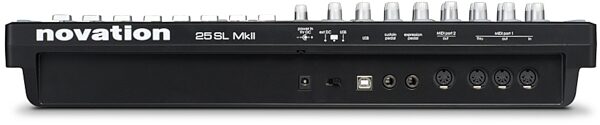 open zoom image for Novation 25SL Mk II 25-Key USB Keyboard Controller, Back
