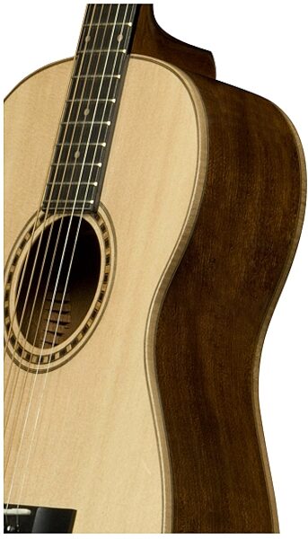 open zoom image for Bedell OH-18-G Parlor Acoustic Guitar (with Case), Body Closeup--oh-18-g-2