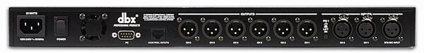 open zoom image for dbx DriveRack 260 EQ and Speaker Control Processor, Rear