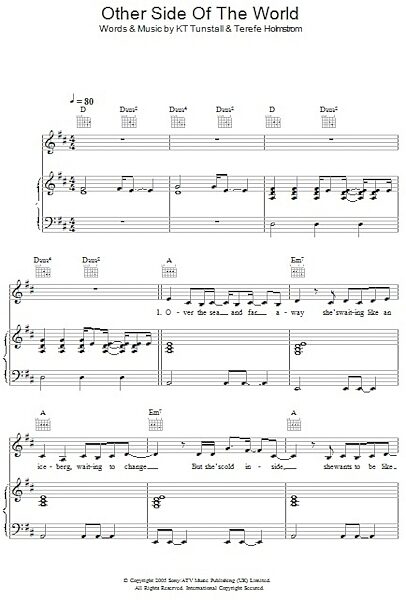 open zoom image for Other Side Of The World - Piano/Vocal/Guitar, New, Main