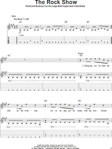 open zoom image for The Rock Show - Guitar Tab Play-Along, New, Main
