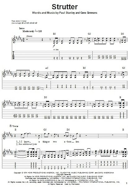 open zoom image for Strutter - Guitar Tab Play-Along, New, Main