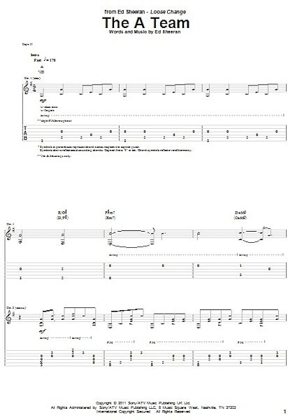 open zoom image for The A Team - Guitar TAB, New, Main