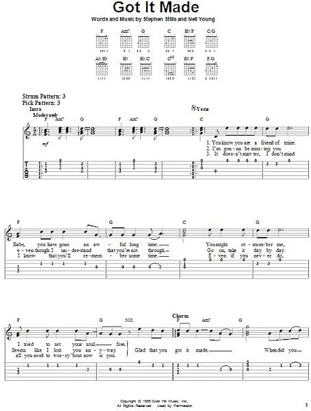 open zoom image for Got It Made - Easy Guitar with TAB, New, Main