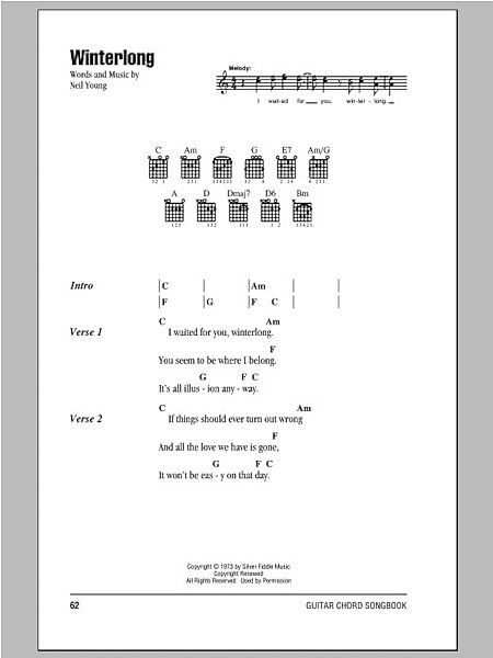 open zoom image for Winterlong - Guitar Chords/Lyrics, New, Main