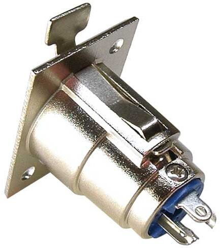 open zoom image for CBI XLR Female Panel Mount, Closeup