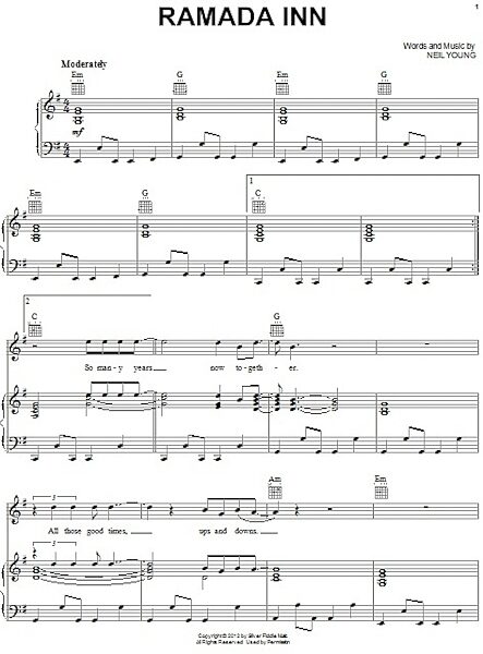 open zoom image for Ramada Inn - Piano/Vocal/Guitar, New, Main