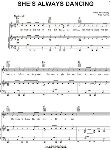 open zoom image for She's Always Dancing - Piano/Vocal/Guitar, New, Main