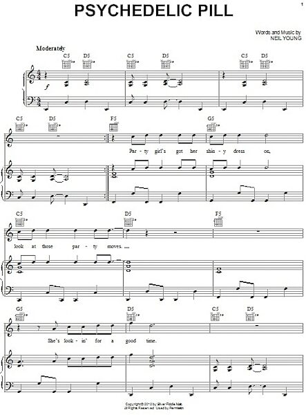open zoom image for Psychedelic Pill - Piano/Vocal/Guitar, New, Main