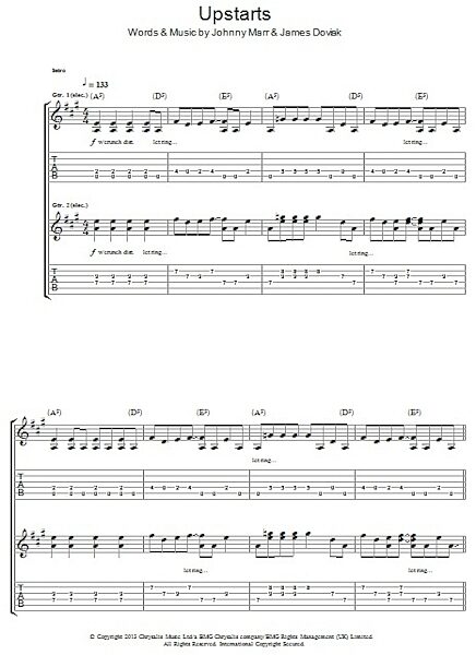 open zoom image for Upstarts - Guitar TAB, New, Main