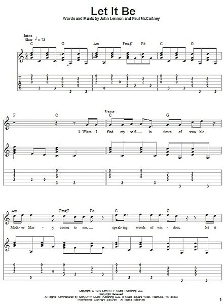 open zoom image for Let It Be - Solo Guitar, New, Main