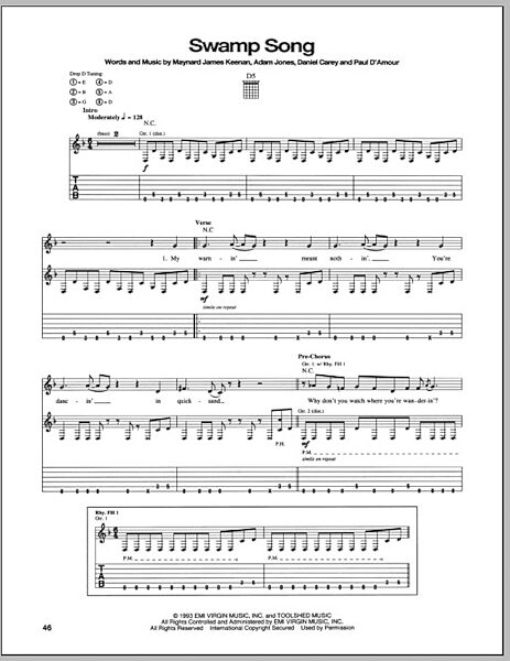 open zoom image for Swamp Song - Guitar TAB, New, Main