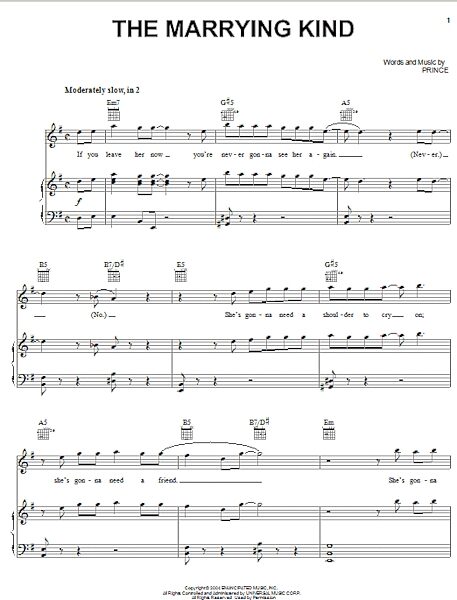 open zoom image for The Marrying Kind - Piano/Vocal/Guitar, New, Main