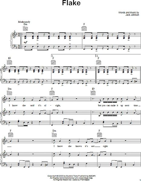 open zoom image for Flake - Piano/Vocal/Guitar, New, Main