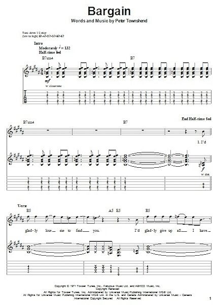 open zoom image for Bargain - Guitar Tab Play-Along, New, Main