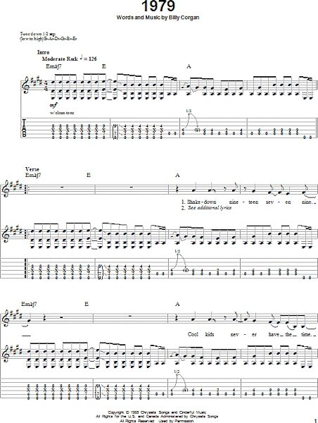 open zoom image for 1979 - Guitar TAB, New, Main