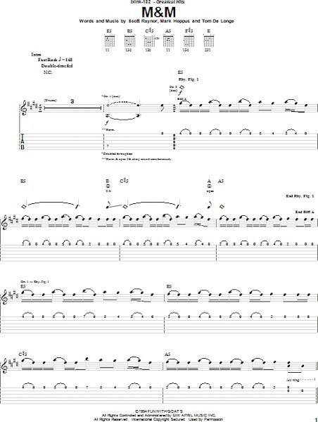 open zoom image for M&M - Guitar TAB, New, Main