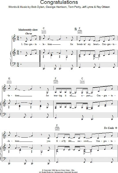 open zoom image for Congratulations - Piano/Vocal/Guitar, New, Main