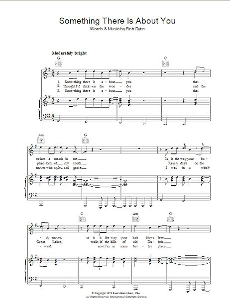 open zoom image for Something There Is About You - Piano/Vocal/Guitar, New, Main
