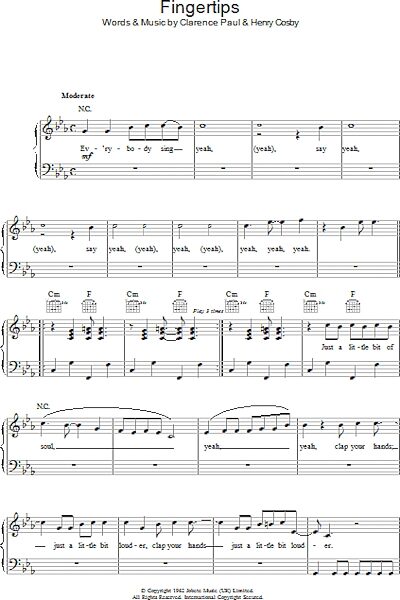 open zoom image for Fingertips - Piano/Vocal/Guitar, New, Main