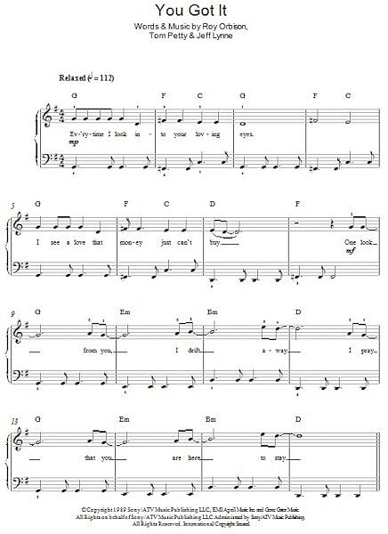 open zoom image for You Got It - Easy Piano, New, Main