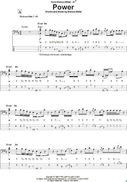 open zoom image for Power - Bass Tab, New, Main